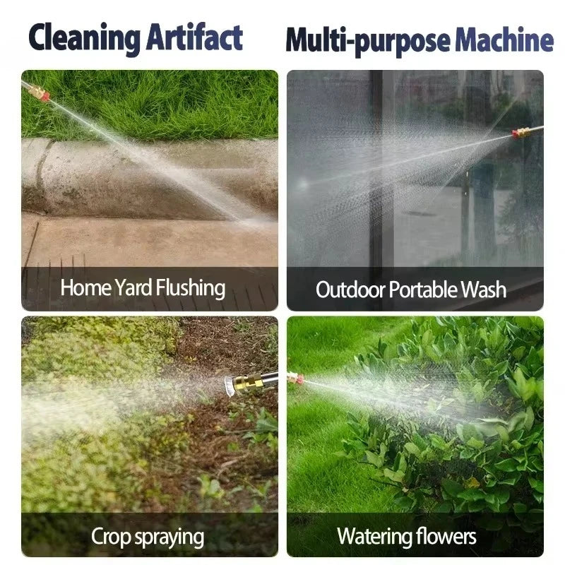 EAFC 21V Cordless Pressure Washer — Foam Car Wash Spray Gun