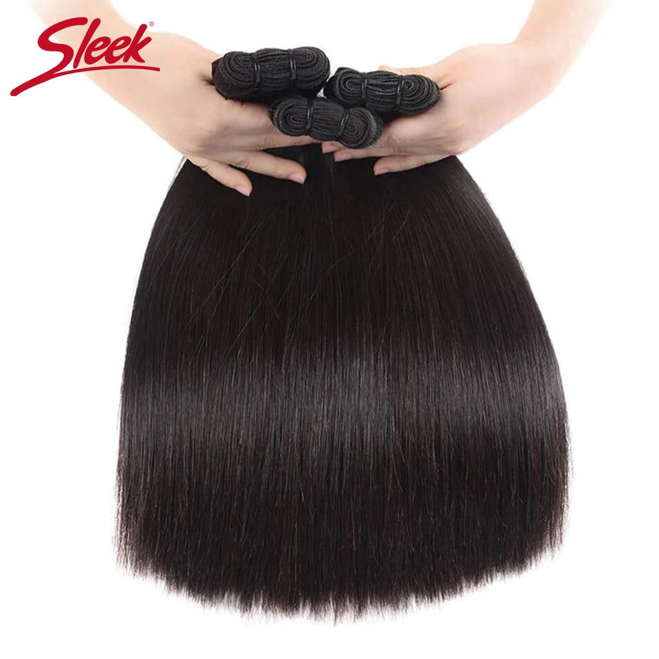 Sleek Brazilian Straight Hair Double Drawn Natural  Human Hair Weave Bundles Remy  Honey Blonde 613 6# 8# Human Hair Bundle