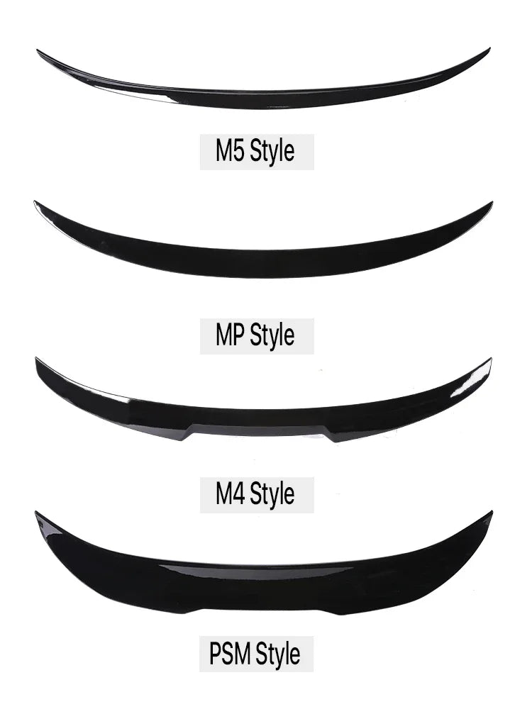 Rear Bumper Trunk Spoiler Lip Roof Carbon Boot Spoiler Wing M5 MP M4 PSM For BMW 5 Series F10 2026-2026 Car Accessories