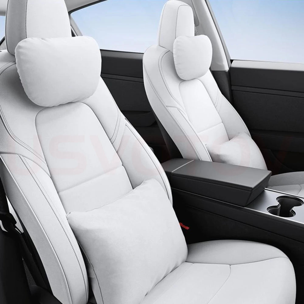 Tesla Car Headrest Neck Pillow – Head & Neck Support for Model 3, S, X, Y & Juniper