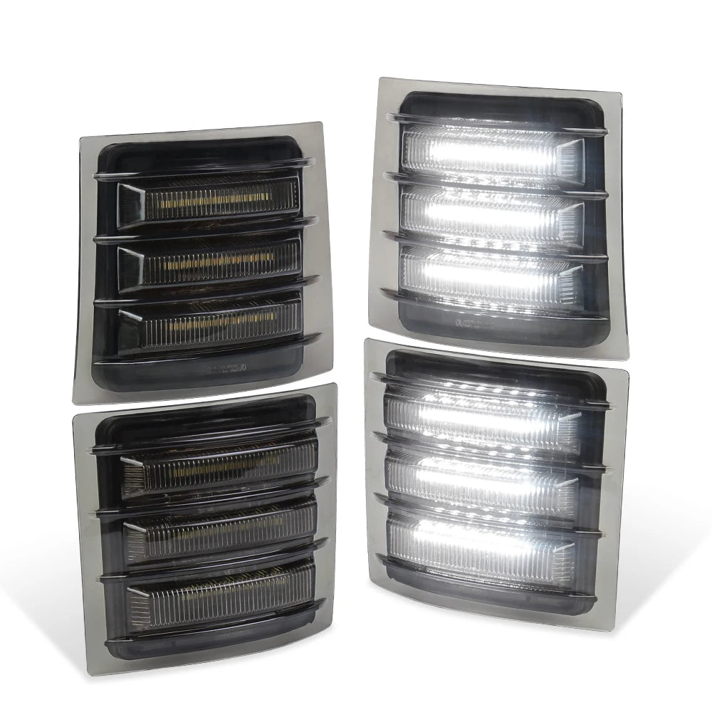 LED Corner Marker & Turn Signal Lights — Chevrolet C/K 1500/2500/3500 & C10 Silverado (1994–1998)