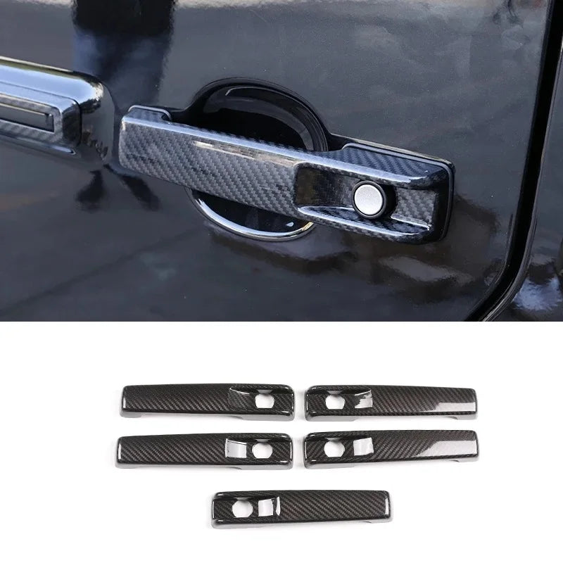 Dry Carbon Fiber Shift Panel Cover for Mercedes G-Class 2019-2023