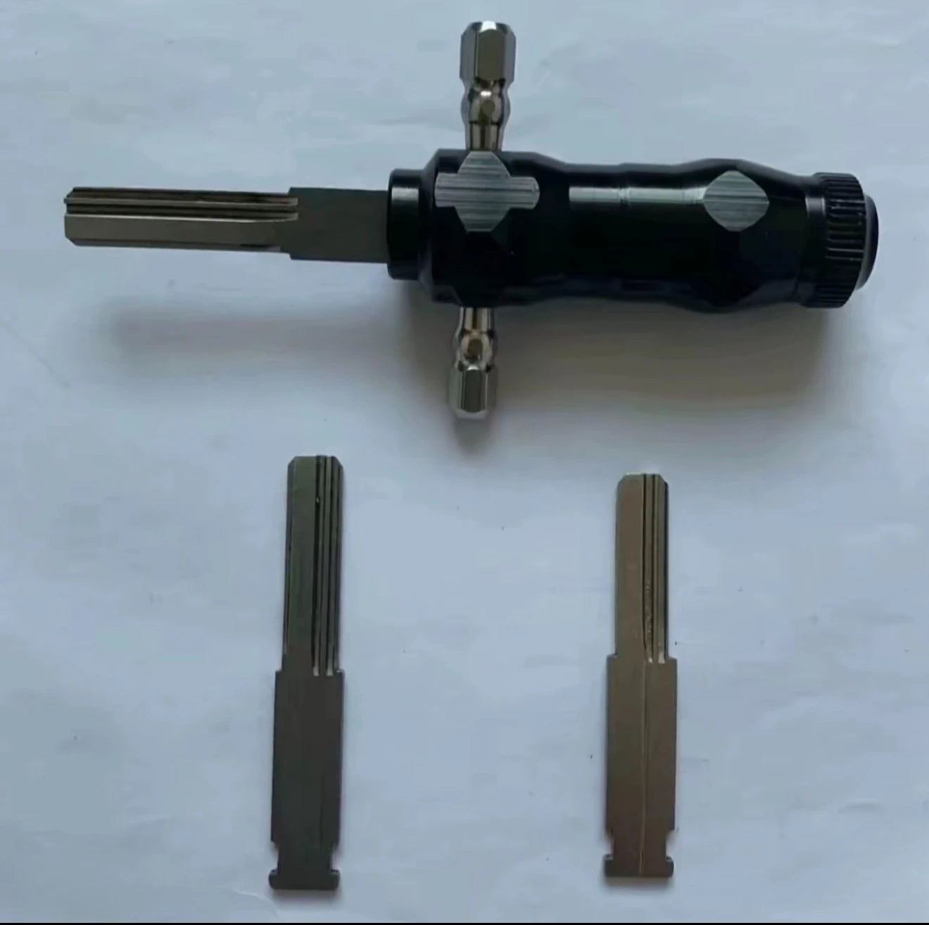 Steel Locksmith Tools For Extreme Storm Tin Foil Tools Set Locksmith Lock Open Keys Repair Tools Gold And Silver Tin Foil Key