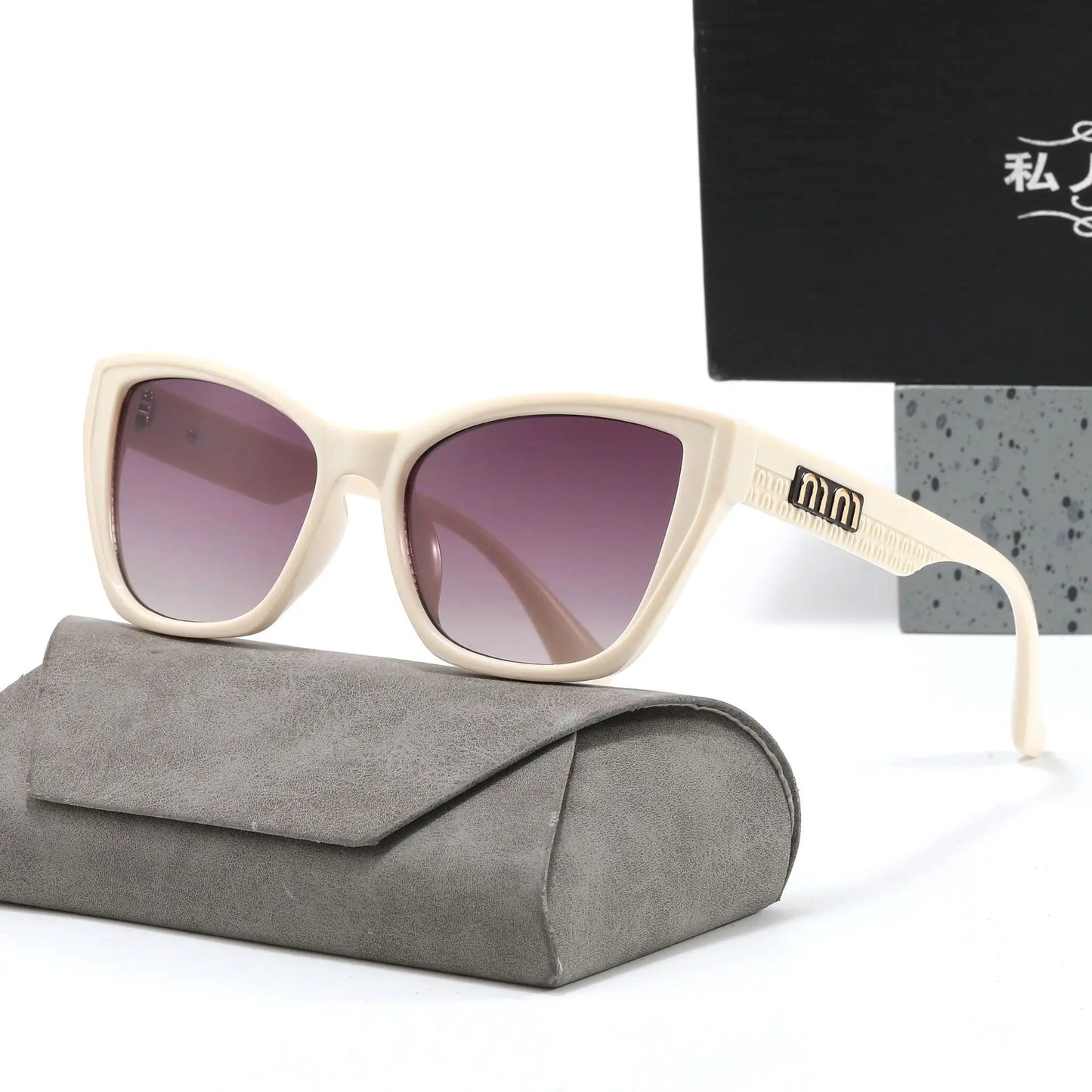 Cat Eye Sunglasses for Women — Square Lens, UV400 Driving