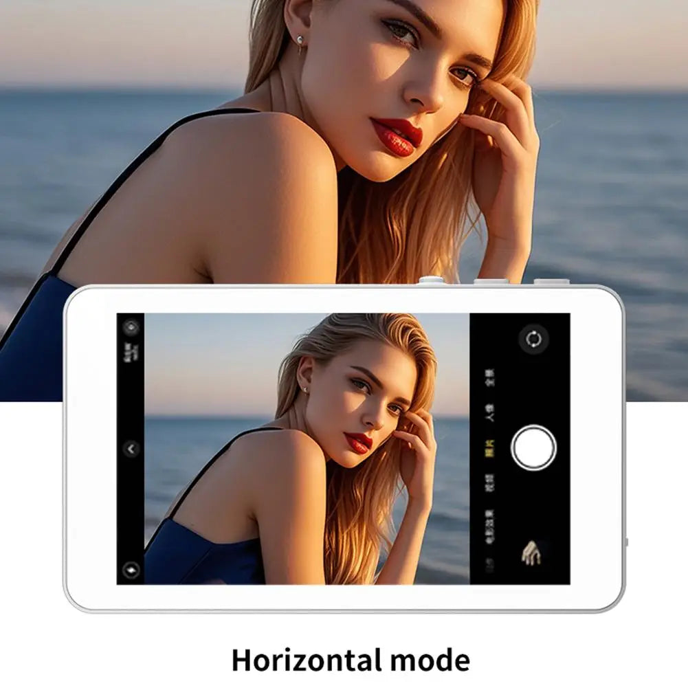 Magnetic Cell Phone Vlog Self Timer Monitor Screen Using Rear Camera Monitor For Live Streaming Creating Content Self-Timer