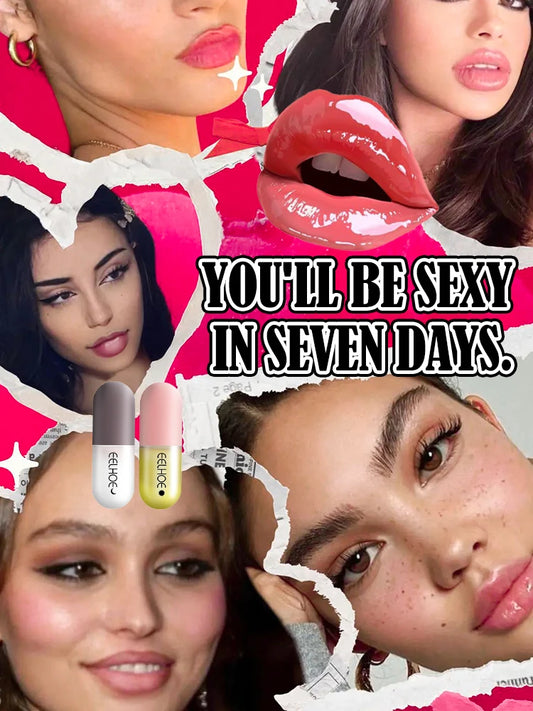 100% lip augmentation in one month