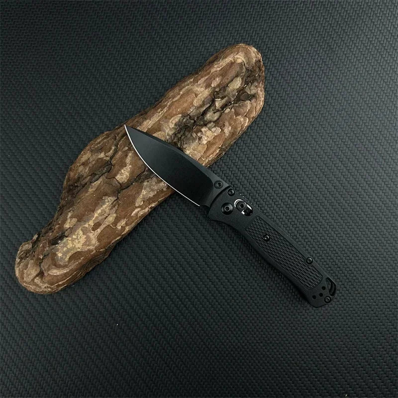 Multi Colors 535/533 BM Outdoor Camping Folding Pocket Knife Drop Point Blade Nylon Fiber Handle High Hardness Utility Knives
