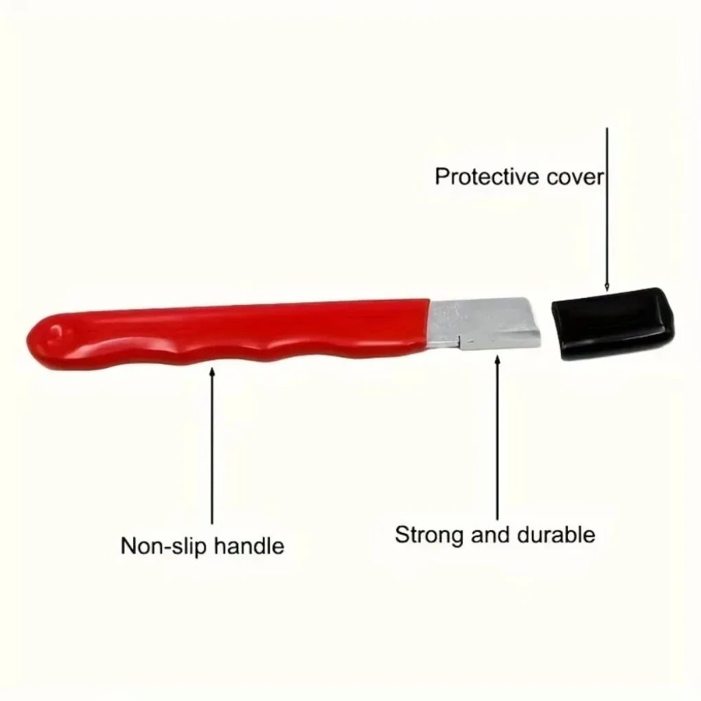 Professional Knife & Scissor Sharpener – Tungsten Diamond Ceramic Sharpening Tool for All Blades & Garden Shears