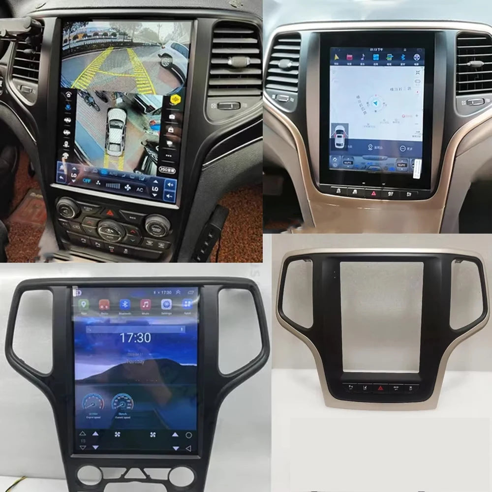 9. 7Inch For Jeep Grand Cherokee WK2 2014 - 2017 Wireless Carplay AutoRadio Car Radio Android 14 7862CPU Multimedia-player GPS