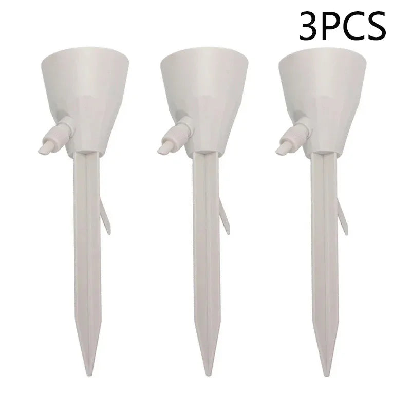 3Pc Automatic Drip Irrigation Spikes — Self-Watering Plant System