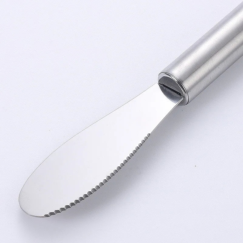 1Pcs Iron Spatula Durable for Cream Butter Jam Batter Mixing Scraping Baking Kitchen Tool