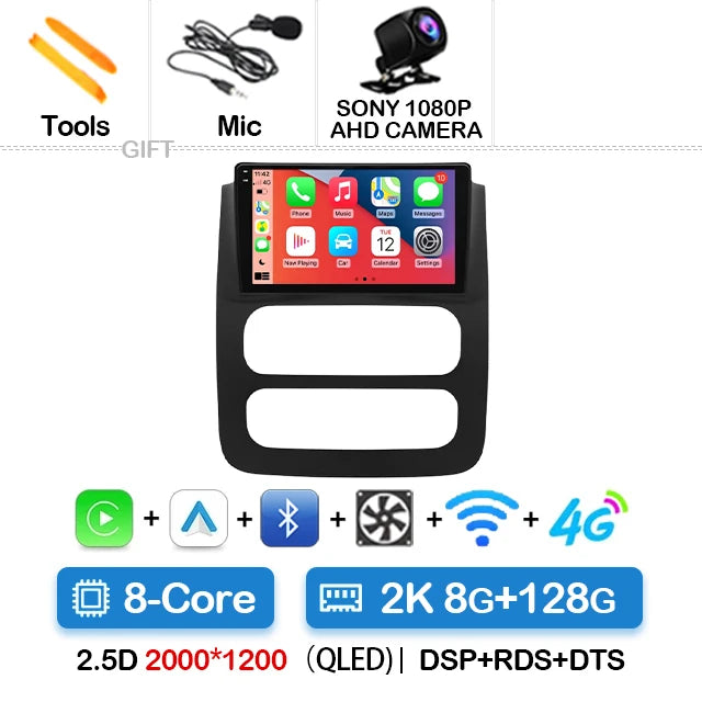 Android Car Radio & GPS Navigation Head Unit — Dodge RAM 1500/2500/3500 (2002-2005)