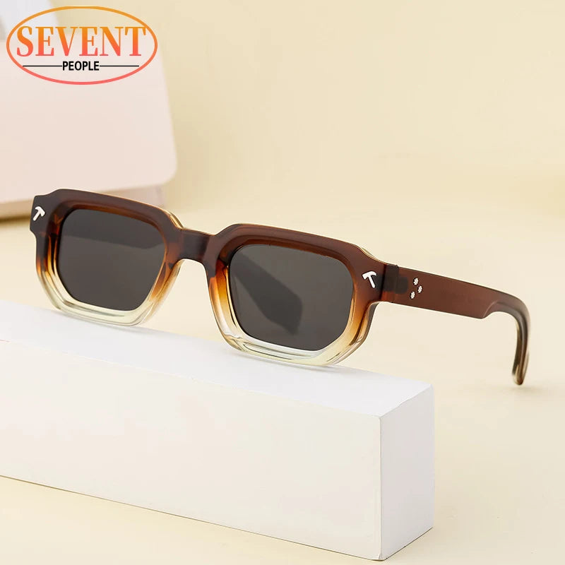 Polarized Rectangle Sunglasses — Unisex Driving Shades, UV400