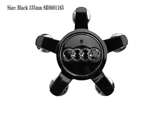 Audi 4pcs Wheel Center Caps - 60mm, 61mm, 68mm, 69mm