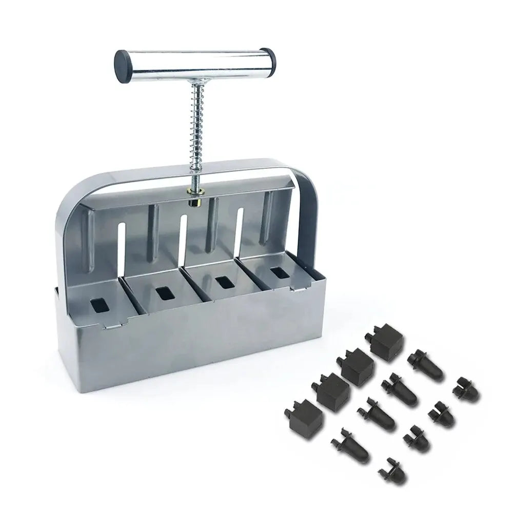 Handheld Seedling Soil Block Maker 2 Inch Soils Blocking Tool Used for Seedling Greenhouse Garden Supplies