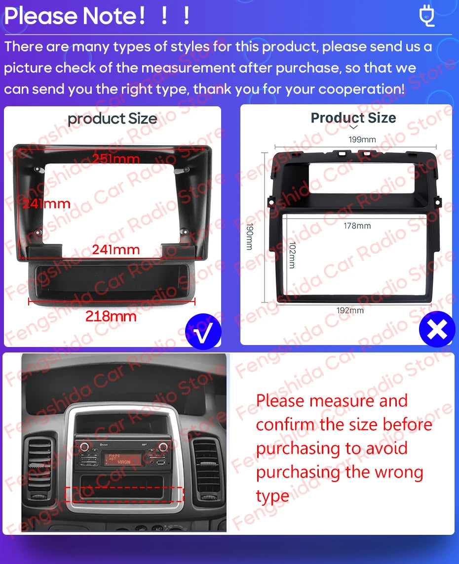 Car Stereo with Apple CarPlay & Android Auto, Compatible with Renault Trafic 2, Opel Vivaro A & Nissan Primastar