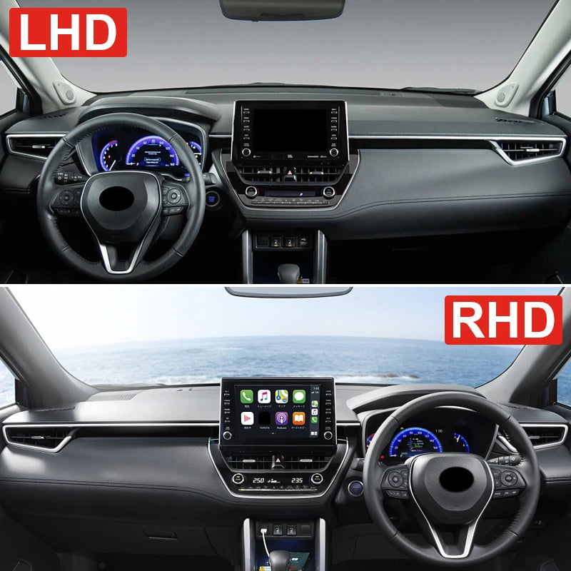 For Toyota Corolla Cross XG10 2021 2022 2023 2024 2025 Hybrid Car Dashboard Sun Shade Cover Instrument Desk Non-slip Accessories