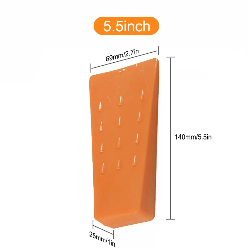 Tree Felling Wedge Plastic Felled Chock Tree Cutting Wedge for Logging Falling Cutting Cleaving Woodcutting Tools