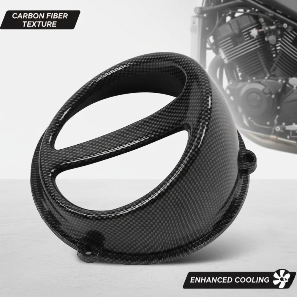 Engine Cooling Fan Cover, Motorcycle Fan Cover Air Scoop Cap Spare Parts for Jog50 90 Dio ZX Gy6 Motorcycle Scooter Air Scoop