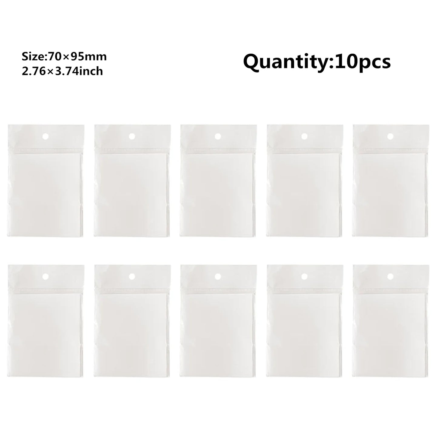 50 Sheets Transparent Sticky Note Pads Waterproof Self-Adhesive Memo Notepad School Office Supplies Stationery