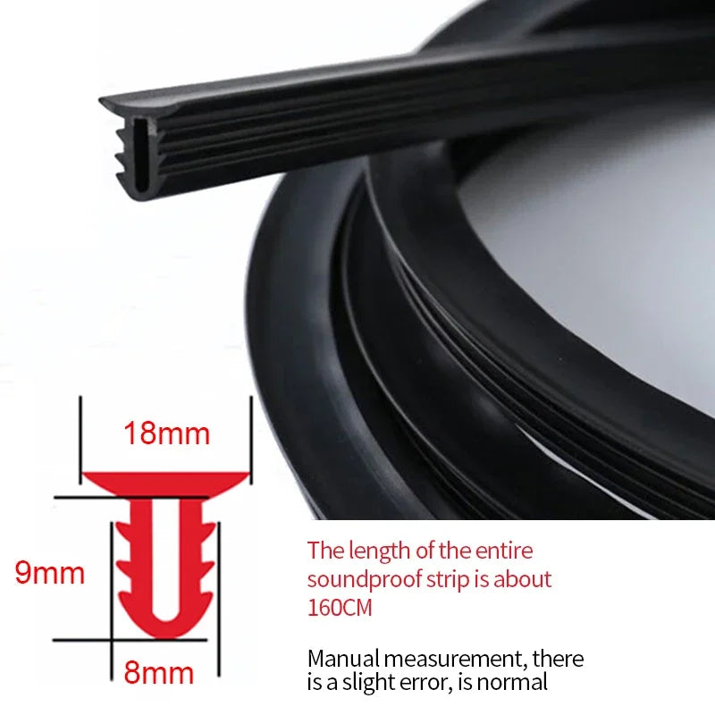 SEAMETAL Universal Car Dashboard Sealing Strip - Noise Insulation
