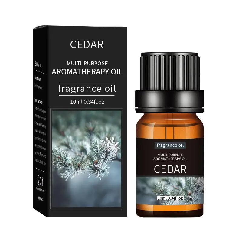 20Flavors 10ml Essential Oils For Aroma Diffuser Air Humidifier Lavender Rose Eucalyptus Sandalwood Air Freshening Aromatherapy