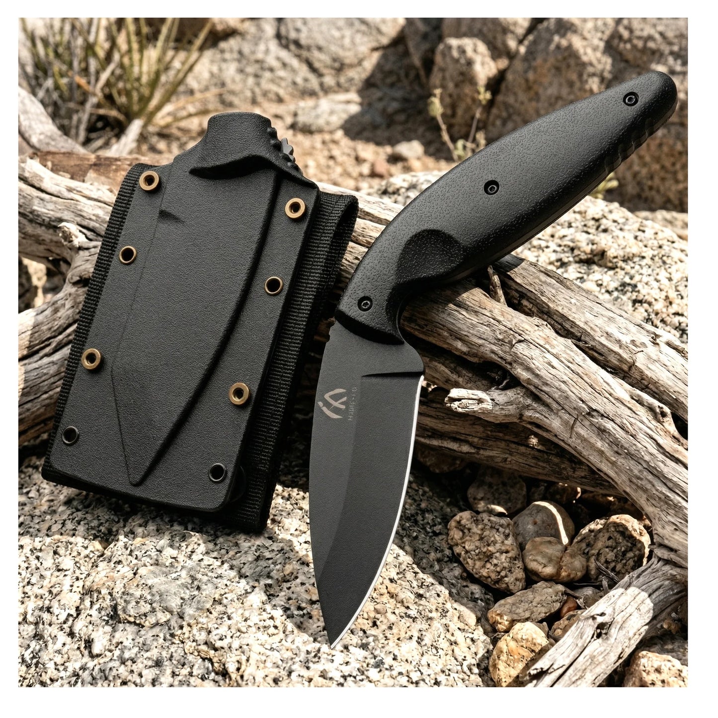 G10 handle fixed knife, practical tool, suitable for various outdoor environments, with knife cover, a gift for men