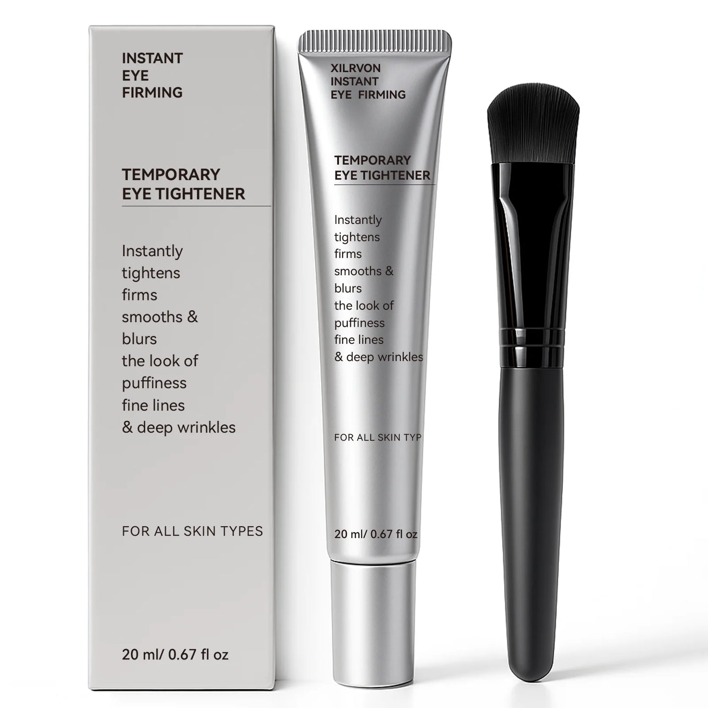 Pentapeptide Complex Instant Firming Eye Cream  With Caffeine For Dark Circles Puffiness Repair Eye Serum Smooth Skin Care