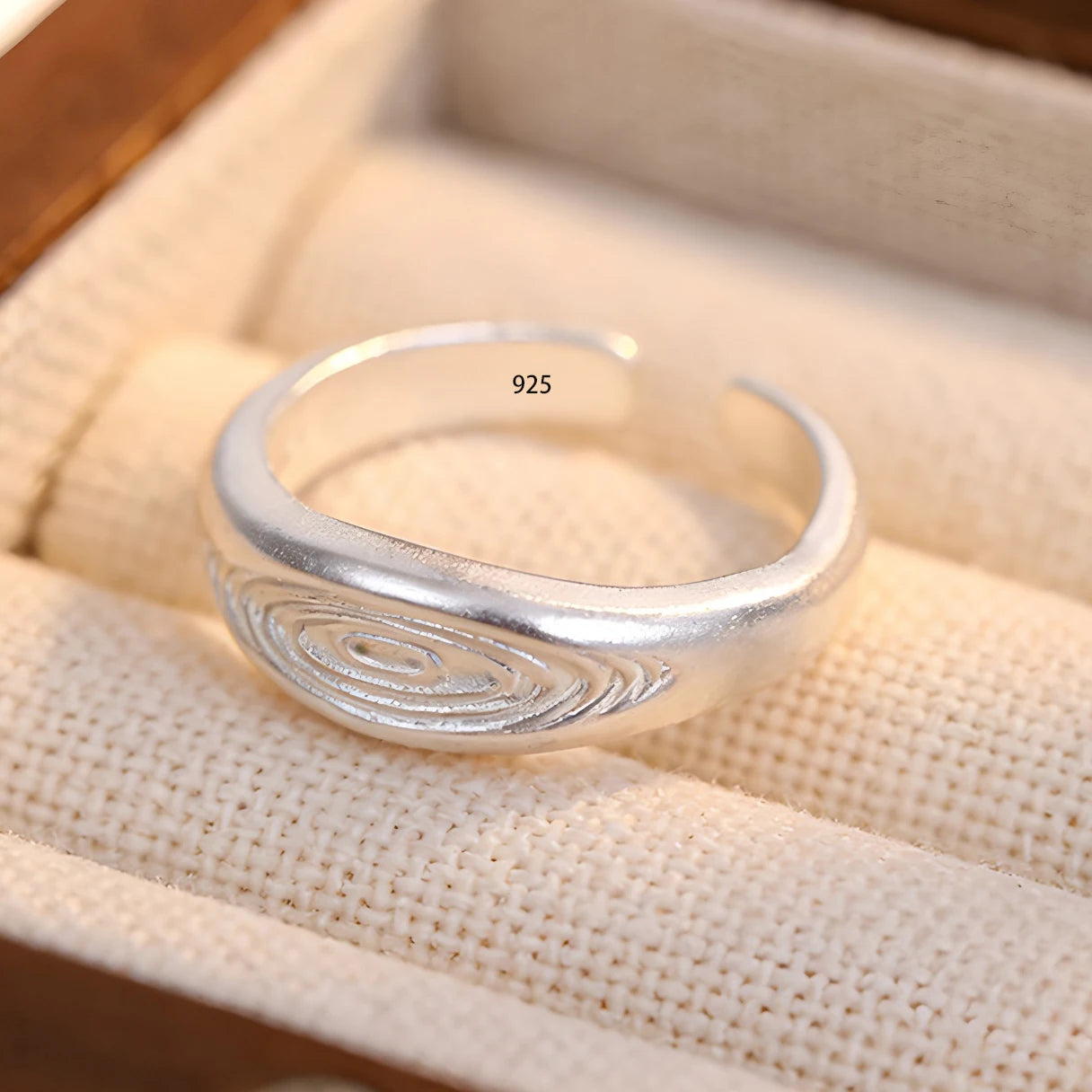 VENTFILLE 925 Sterling Silver Flower Lace Ring Korean Fashion Opening Inlaid CZ Adjustable Rings Valentine's Day Gift
