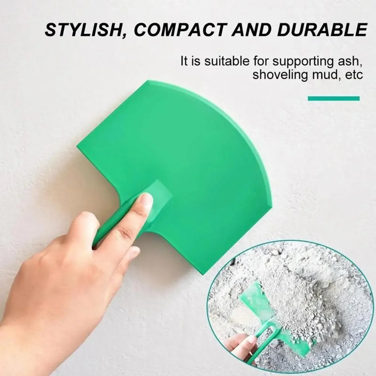 Curved Plastic Putty Knife Scraper for Drywall and Plaster