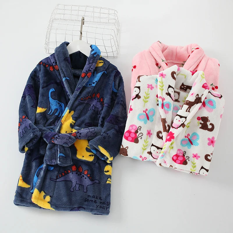 Soft Kids Flannel Sleepwear - Family Style Winter Pajamas 4-16Y