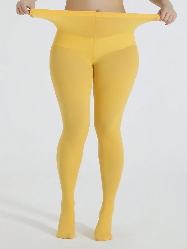 1 Piece Women's Oversized Leopard Print 9-Point Pantyhose High Stretch Fashion Sexy Daily/Party Tights