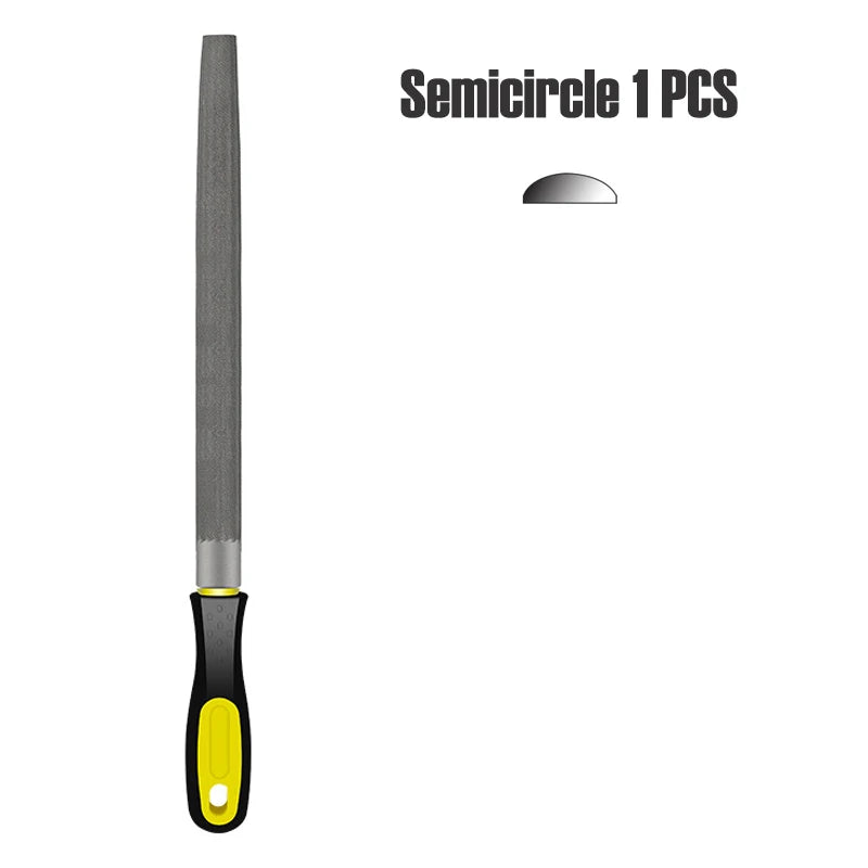 6-12" Files Sanding Tools Diamond Steel File Carpenter Rubbing Knives Hard Metal Rotary File Metal File Woodworking Hand Tools