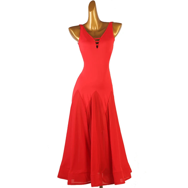 Girls and women's ballroom prom dance dress