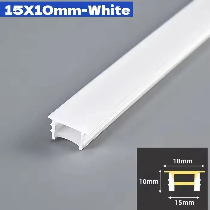 Flexible LED Neon Rope Diffuser Channel — WS2812B Compatible