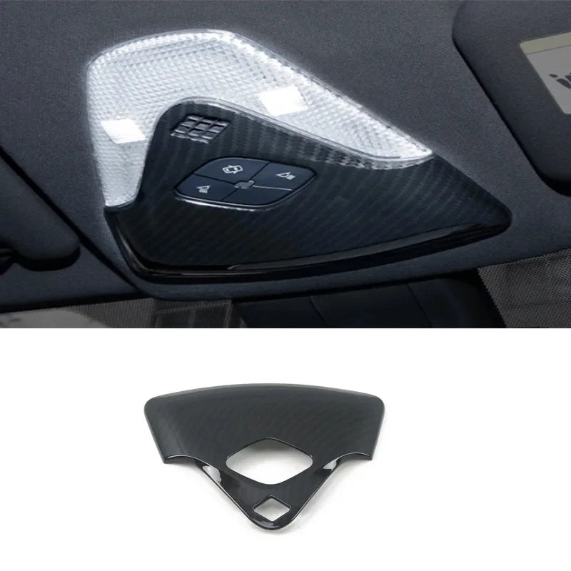 For Toyota C-HR AX10 CHR 2017-2023 Carbon Fiber Texture Window Switch Lift Panel Air Outlet Protective Cover Interior Accessorie