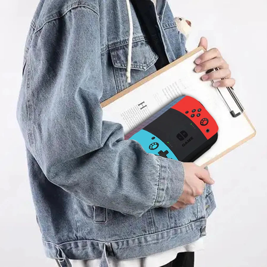 Games Console Double Layered Flip Pen Case For Boy/Girls Best Gifts 2D Cartoon Teenagers Pen Bag School Supplies For Children