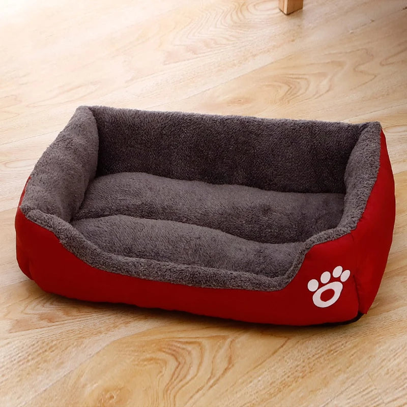 Plush Pet Sleeping Mat - Non-Slip Dog & Cat Bed, Black or Blue - photo 10
