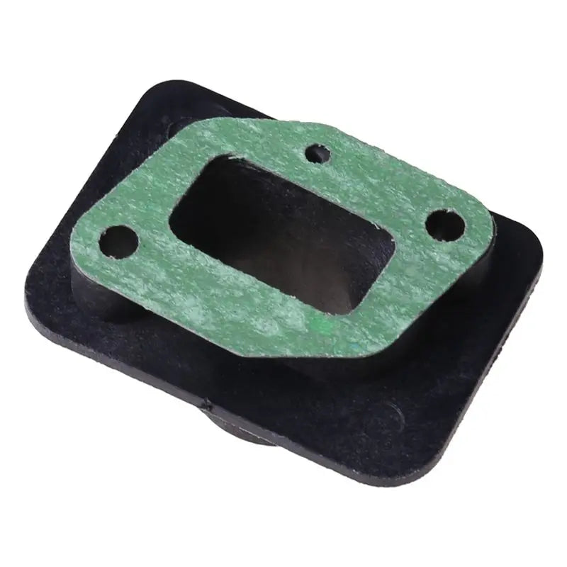 Intake Manifold + 2pcs 40-5 43CC 52CC Brush Cutter Intake Manifold Carburetor Base Connector Admitting Pipe Carb Adaptor