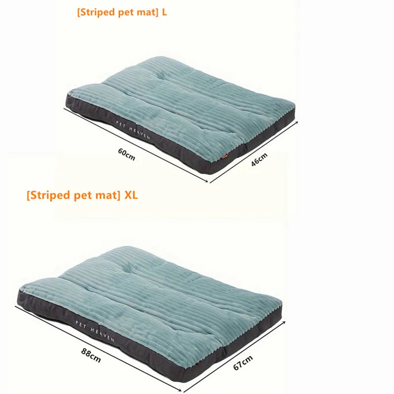 Dog Bed for Sleeping, Four‑Season Universal Pet Mat with Removable Washable Cover, Bite‑Resistant Cat Bed Cushion, Self‑Play Int