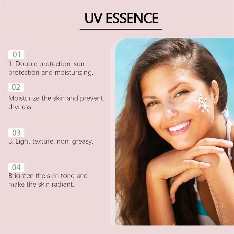 Sunscreen Spf 50+ Anti-Aging Reduce Sun Spots Relieve Redness Sun Protection Whiten Hydrating Moisturizer Oil Control Skin Care