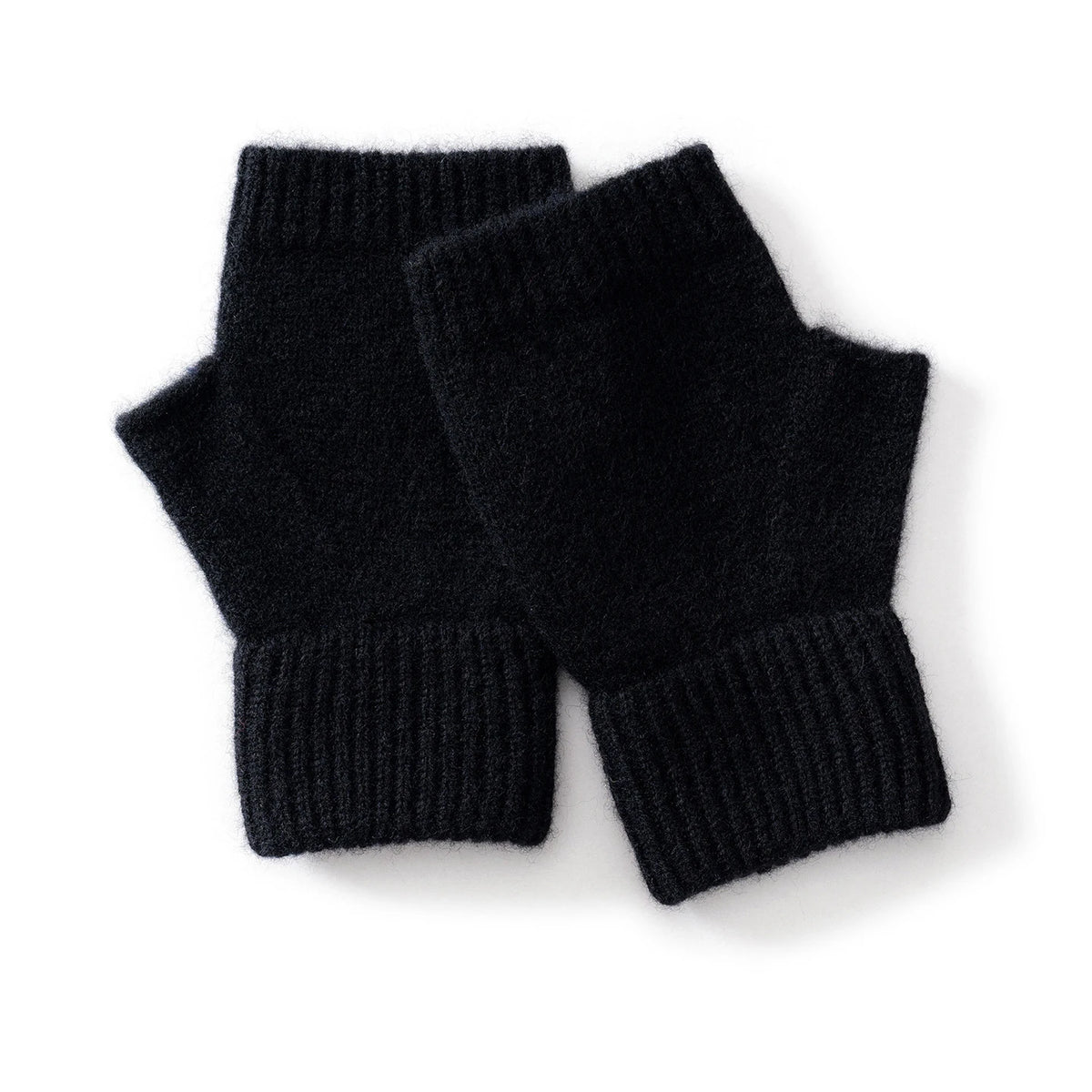 Knit Fingerless Gloves - Half Finger Winter Mittens and Arm Warmers - photo 8