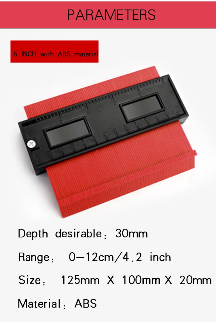 Profile Contour Gauge for Tiling, Flooring and Woodwork - view 9