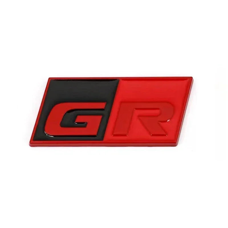 3D Metal Car Sticker Labeling Emblem Badge Decals For Toyota sport GR Sport RAV4 C-HR Avensis Prado Prius Car Auto Accessories