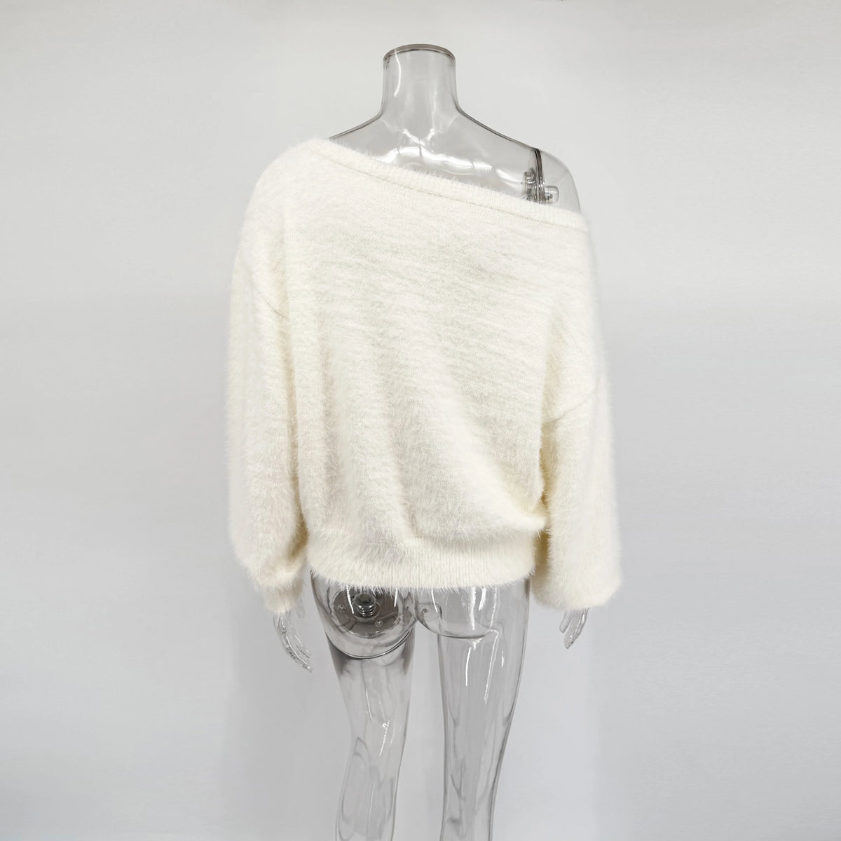 Women's Plush Loose Pullover Sweater