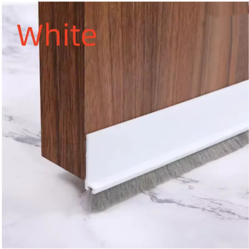 Door Draft Stopper with Brush - 1m Under-Door Seal Strip - photo 7
