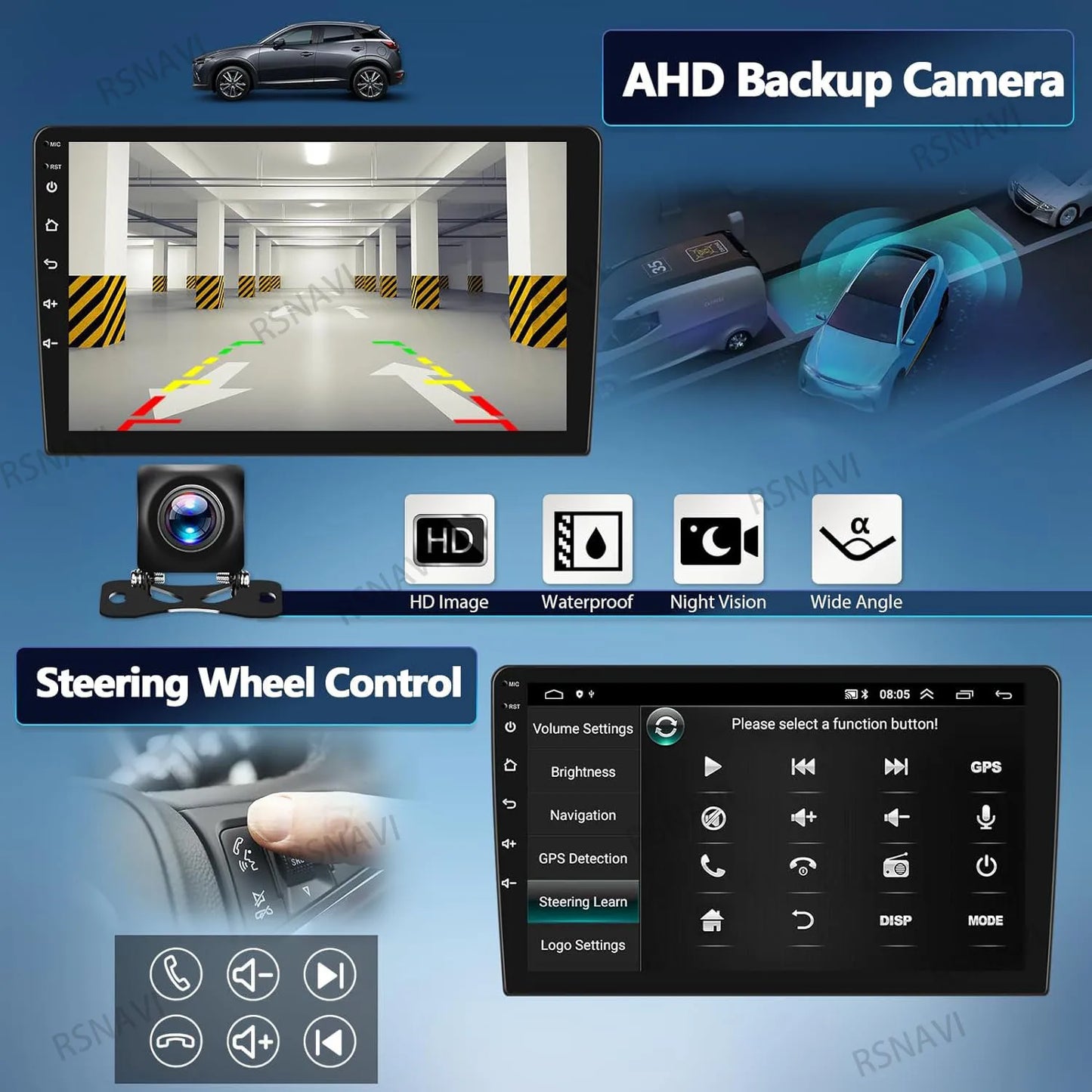 Android 16 Carplay Auto Car Radio Multimedia Player For Chevrolet Silverado 3 GMTK2 2013 - 2019 E53 X5 M5 Wireless BT Snapdragon