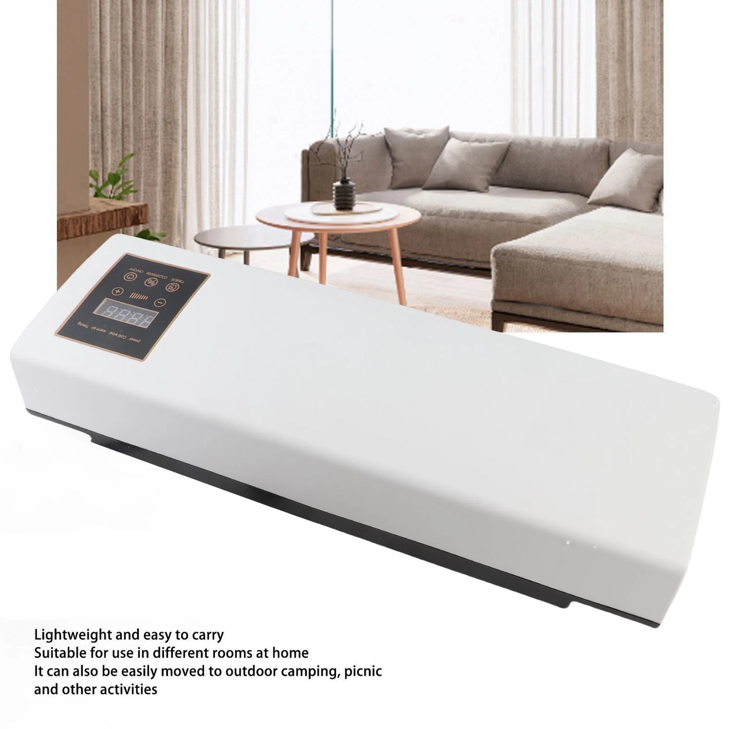 Wall-Mounted Mini Air Conditioner & Heater – Energy-Efficient Climate Control for Home & Bedroom
