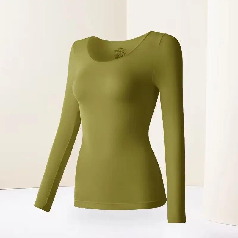 Women's Ultra-Light Thermal Base Layer Set - Long Sleeve Top and Pants - photo 7