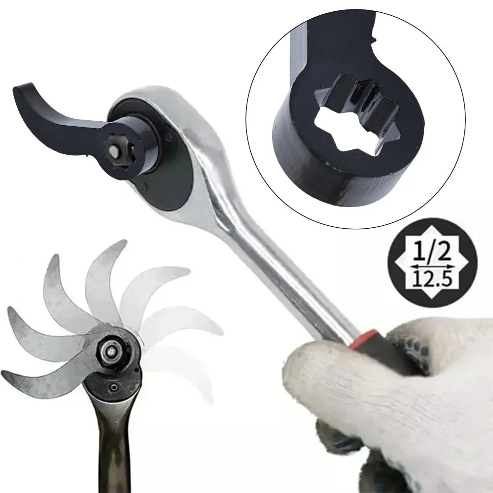 Car Lower Control Arm Disassembly Tool Manganese Steel Ball Joint Separator Leverage Drive Shaft Separation 1/2" Drive Adapter